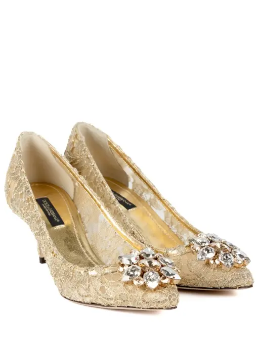 Туфли текстильные DOLCE & GABBANA