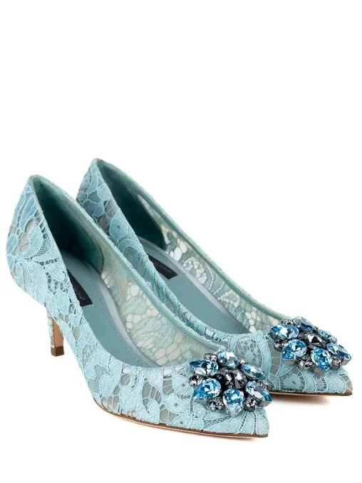 Туфли текстильные DOLCE & GABBANA