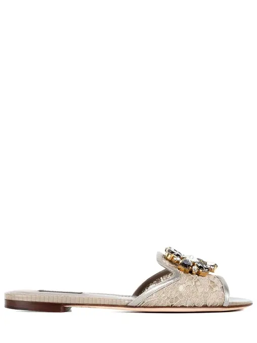 Шлепанцы тестильные DOLCE & GABBANA