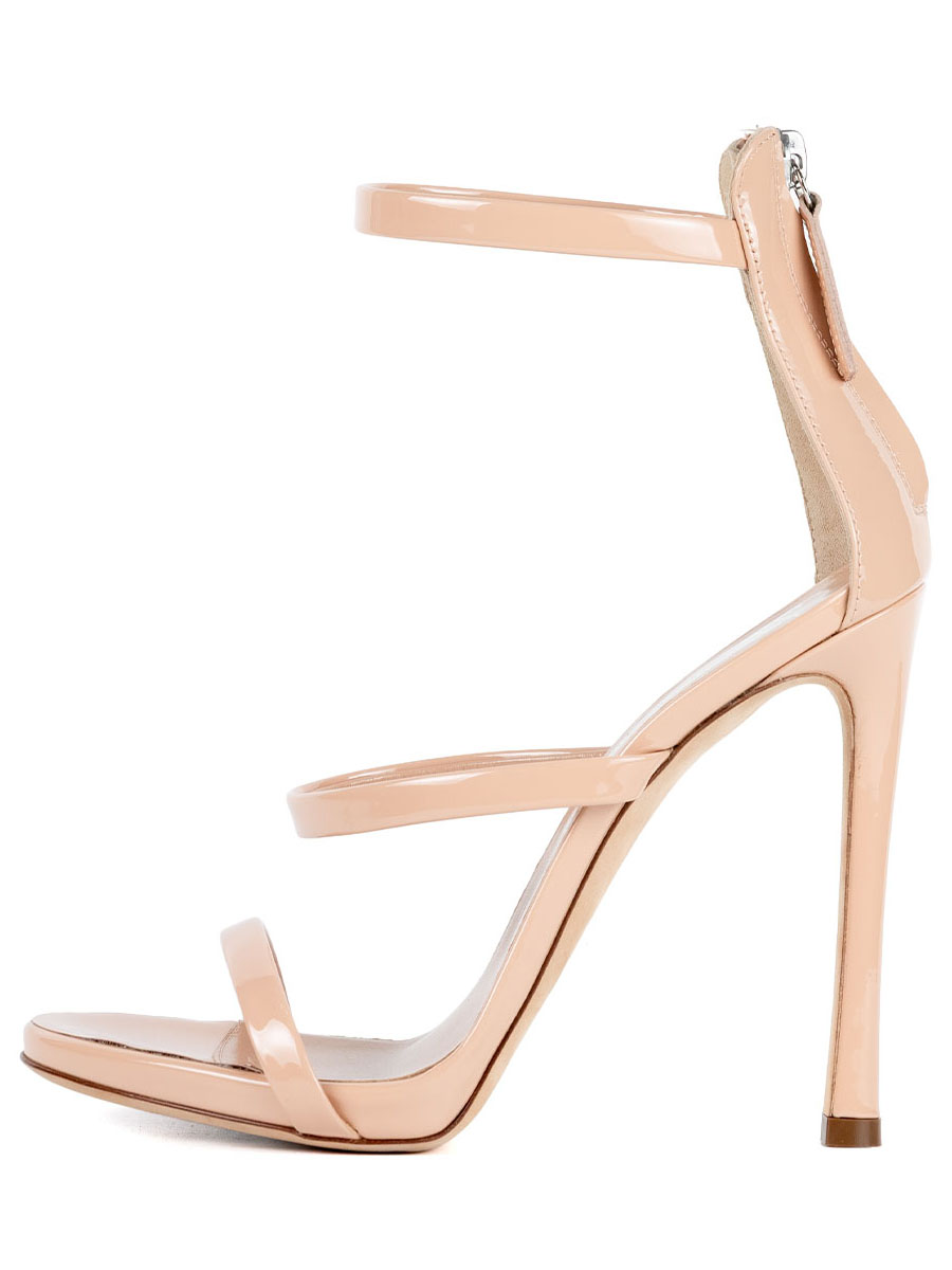 Босоножки кожаные