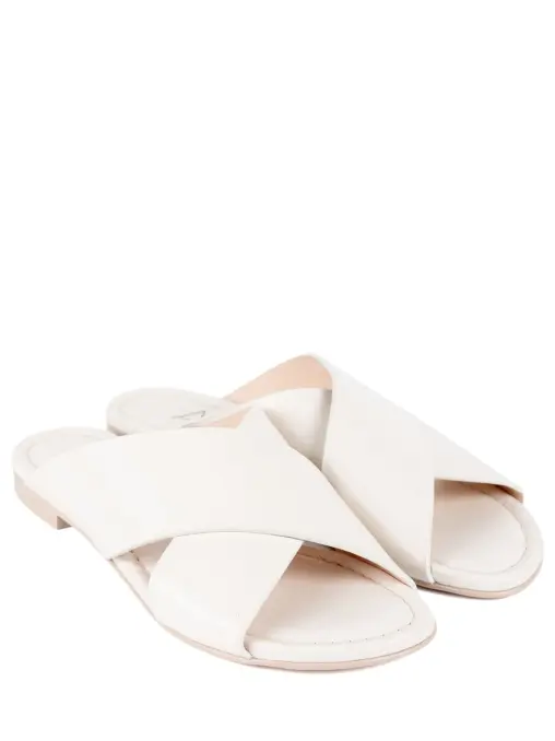 Шлепанцы кожаные AGL