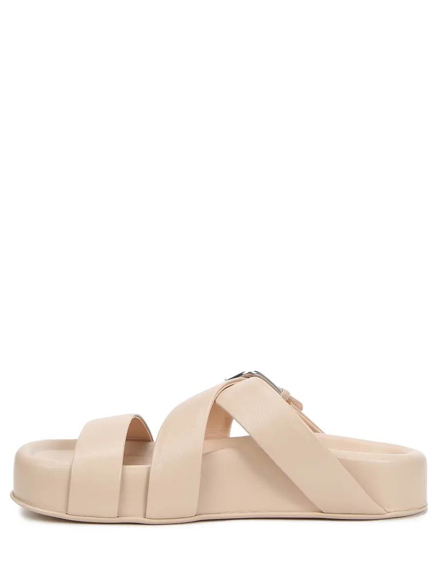 Шлепанцы кожаные Jane