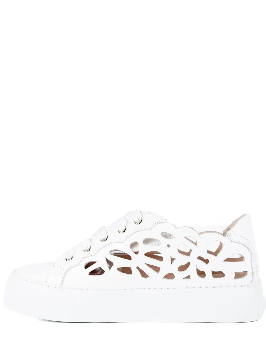 Кроссовки кожаные