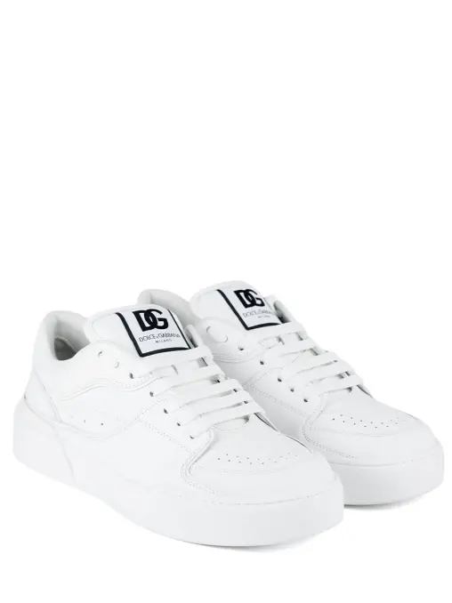 Кроссовки кожаные DOLCE & GABBANA