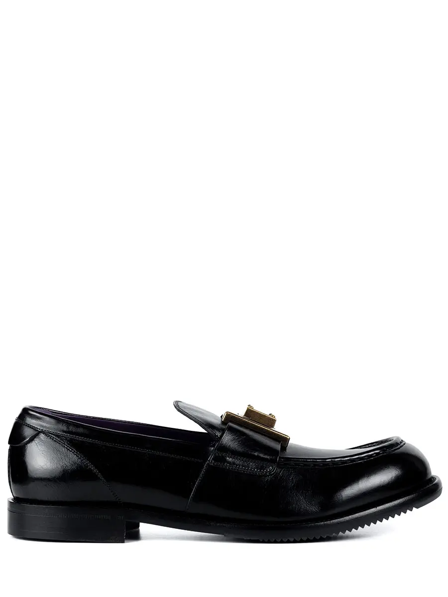 Лоферы кожаные