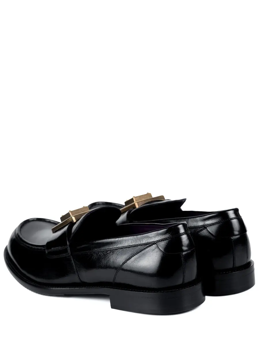 Лоферы кожаные