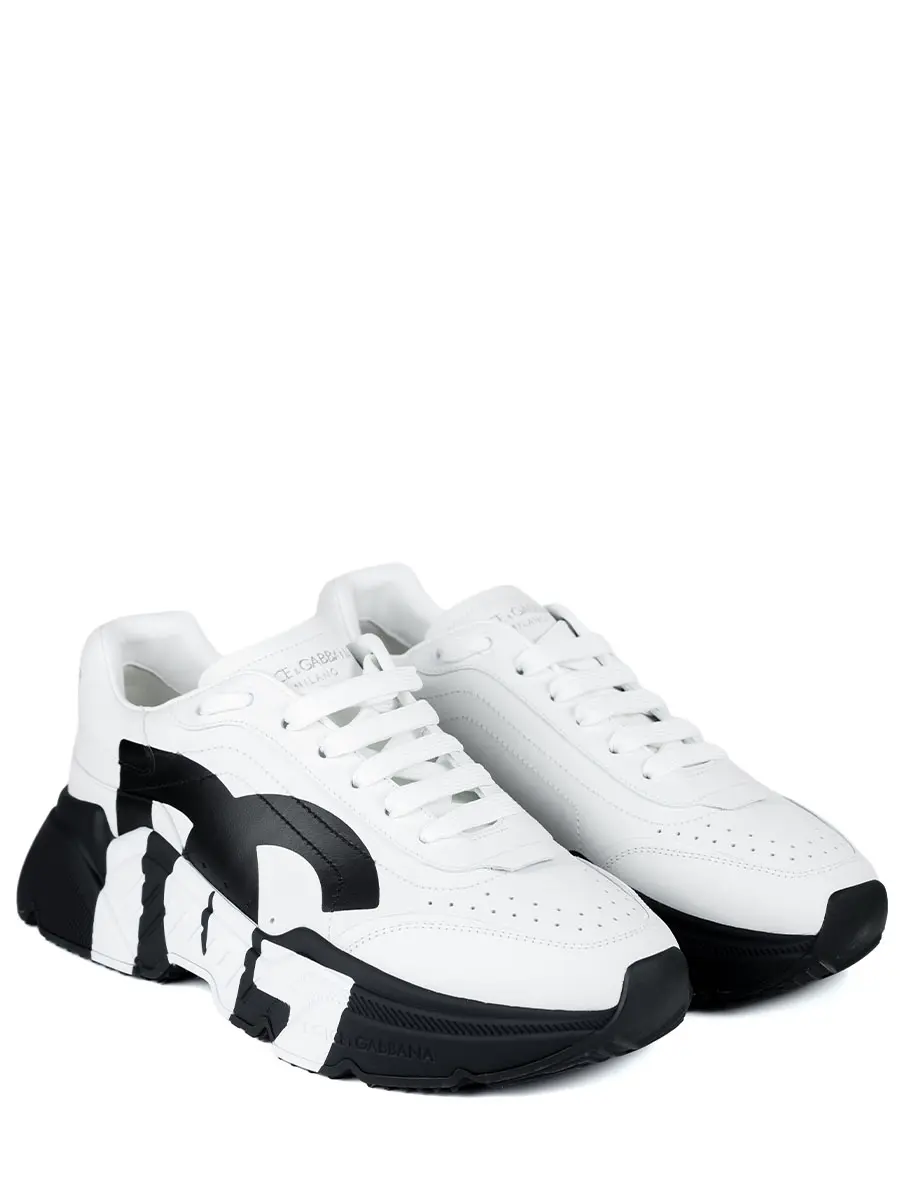 Кроссовки кожаные