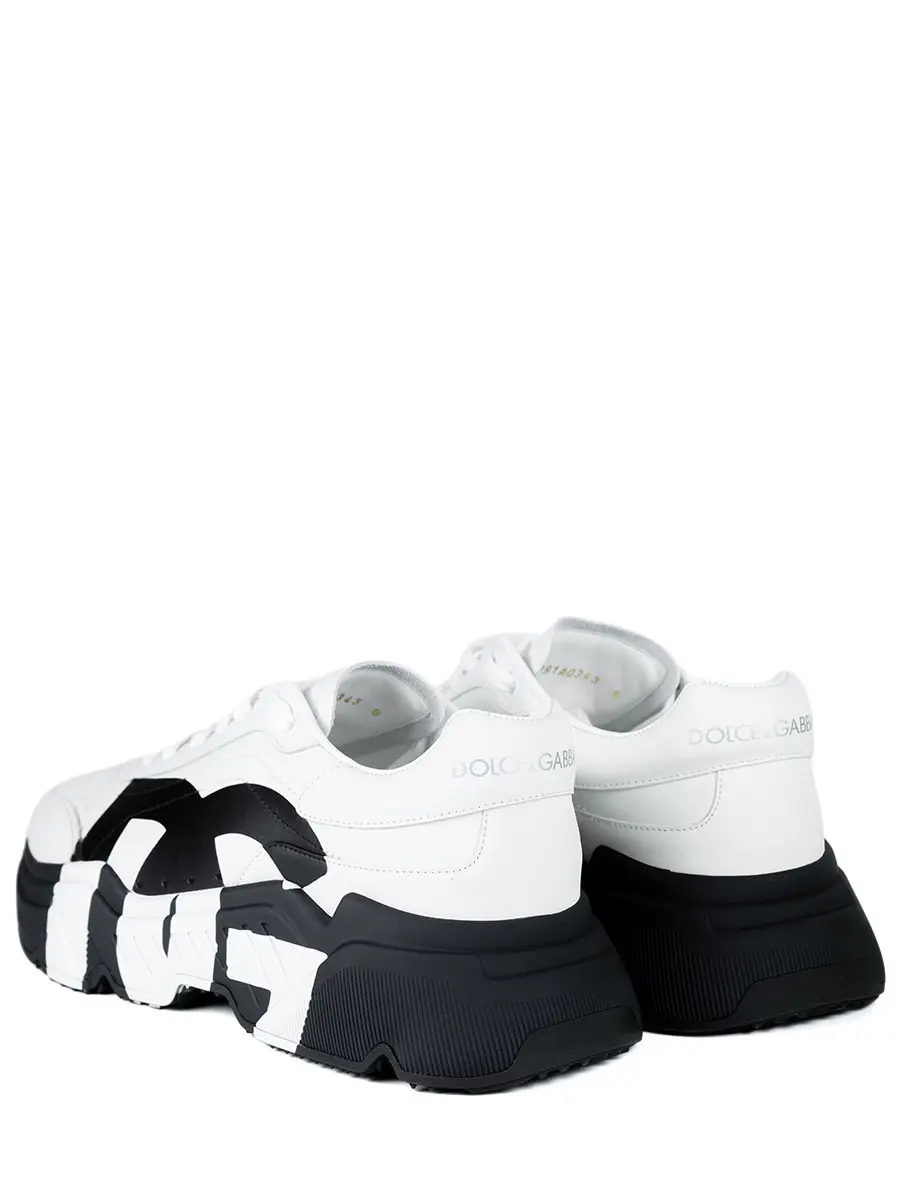 Кроссовки кожаные