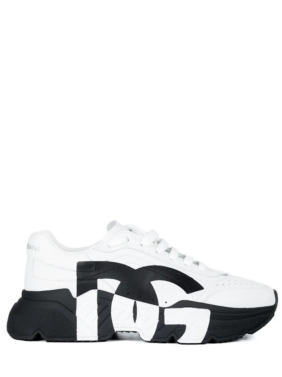 Кроссовки кожаные