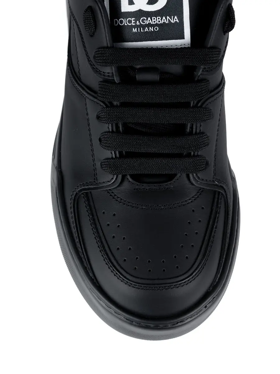 Кроссовки кожаные