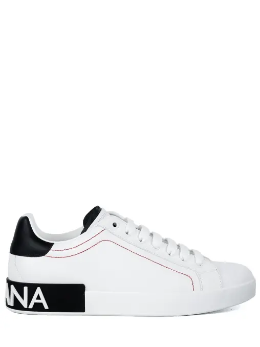 Кеды кожаные DOLCE & GABBANA