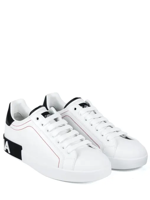 Кеды кожаные DOLCE & GABBANA