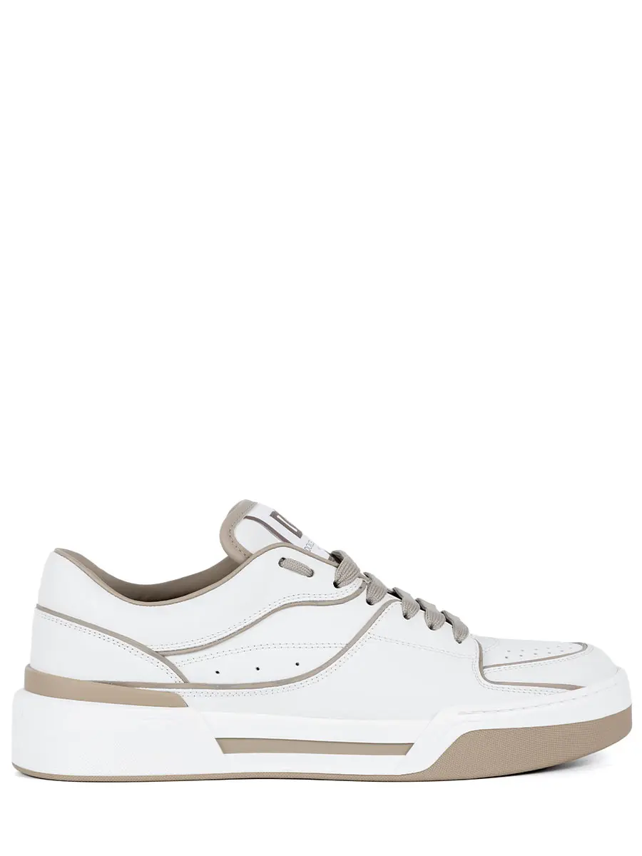 Кроссовки кожаные