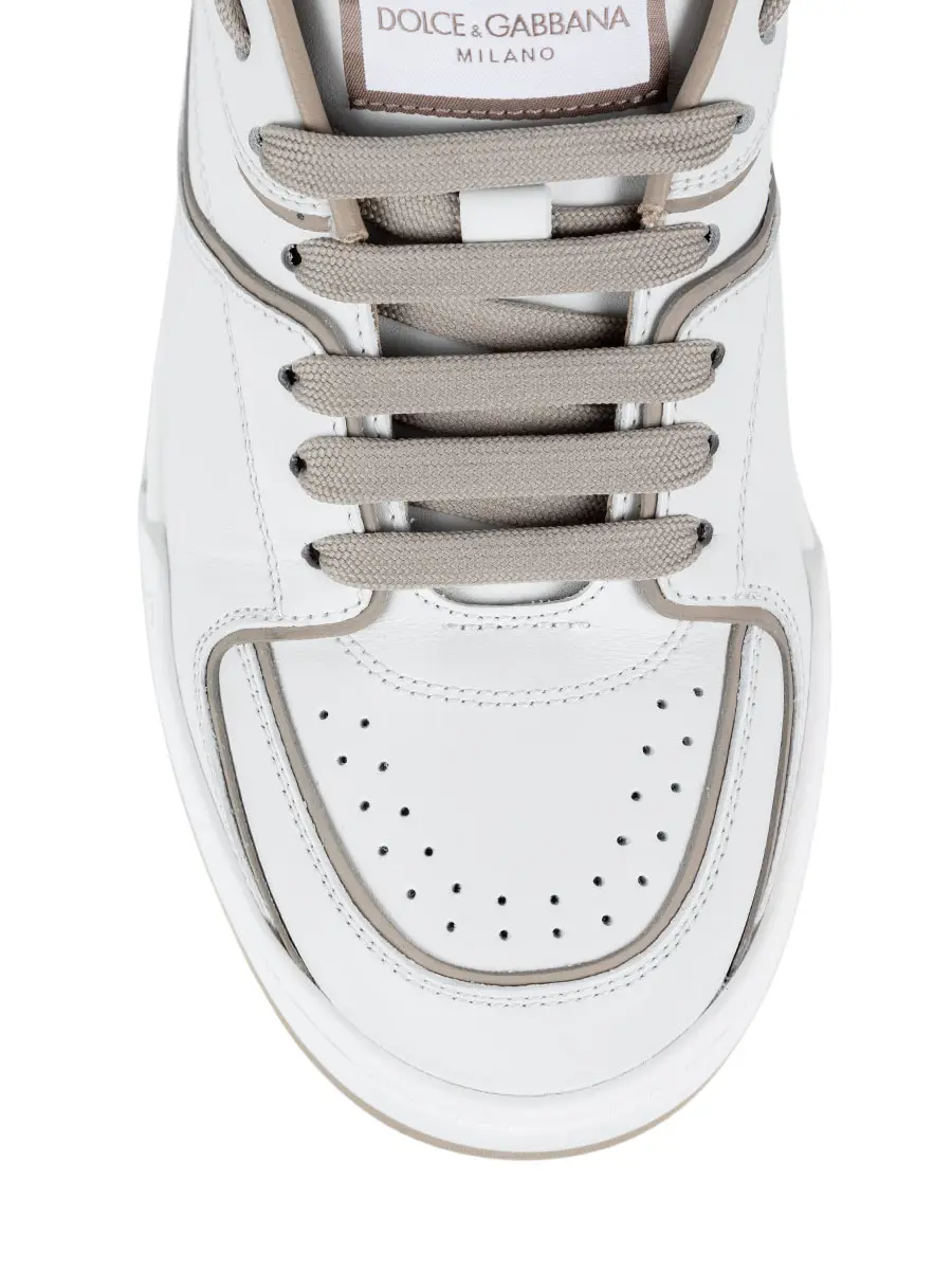 Кроссовки кожаные