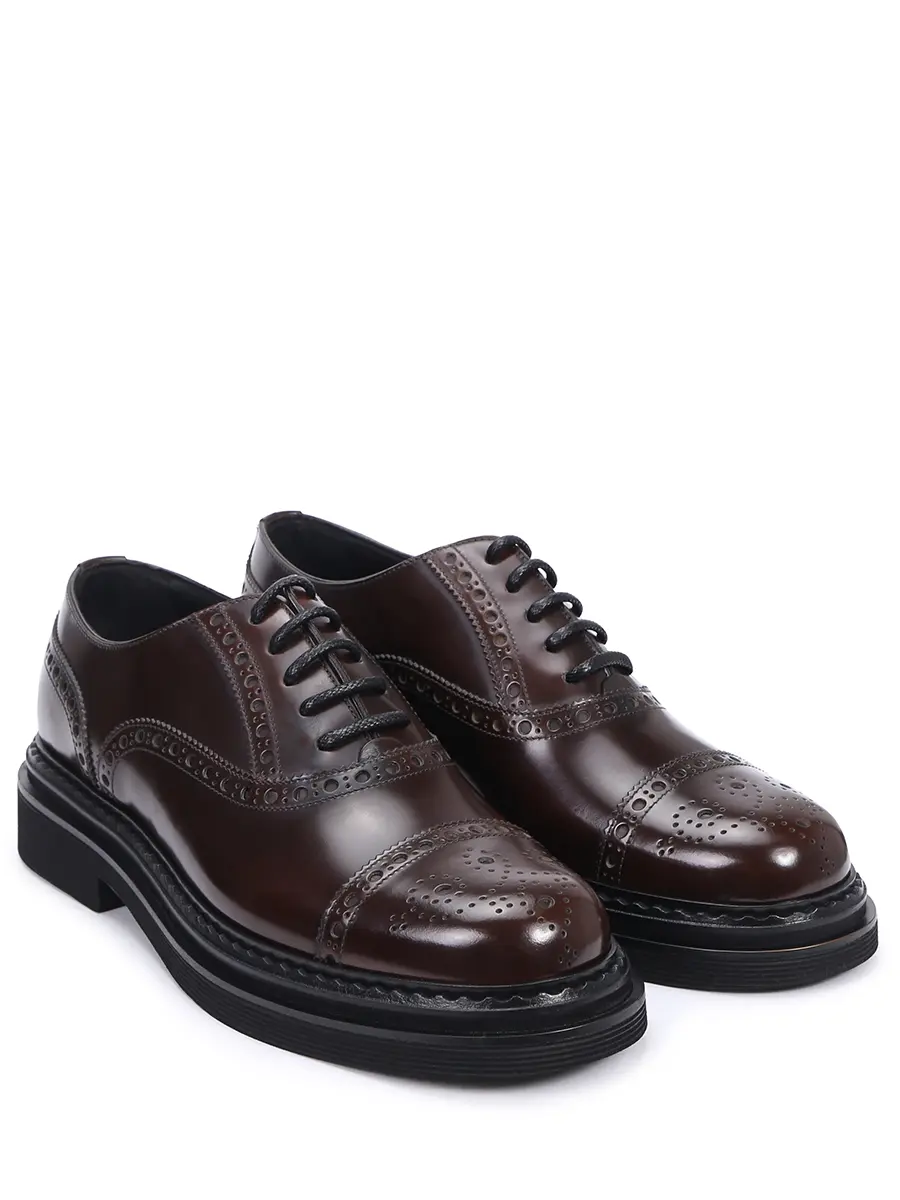 Броги кожаные