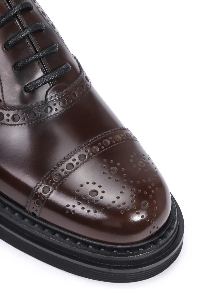 Броги кожаные