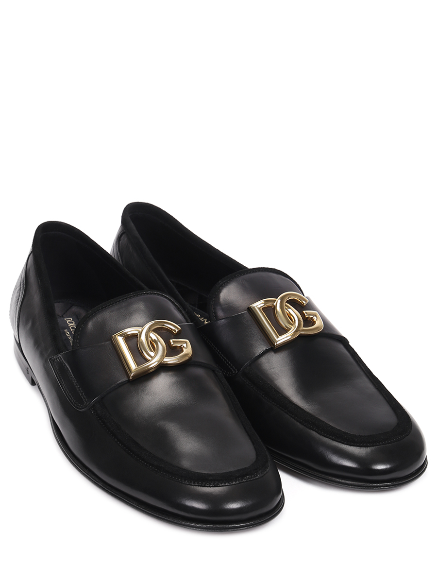 Лоферы кожаные