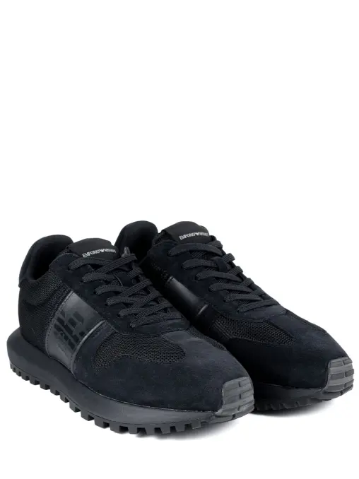 Кроссовки комбинированные EMPORIO ARMANI