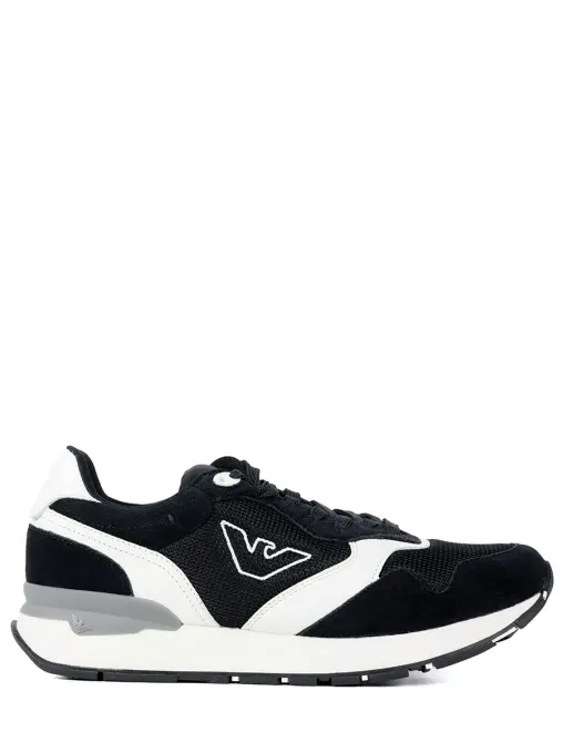 Кроссовки комбинированные EMPORIO ARMANI