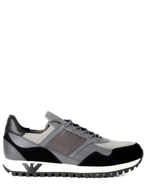 Кроссовки комбинированные EMPORIO ARMANI