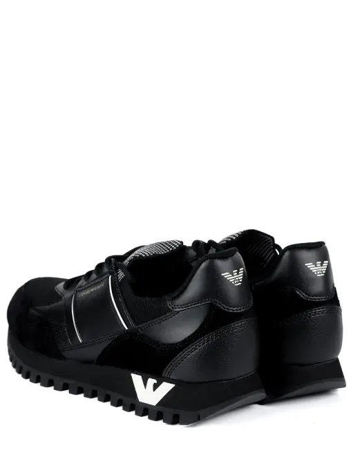 Кроссовки комбинированные EMPORIO ARMANI
