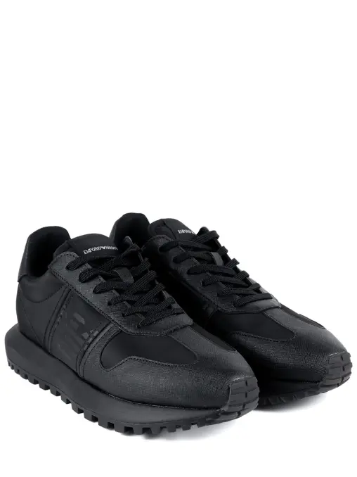 Кроссовки комбинированные EMPORIO ARMANI