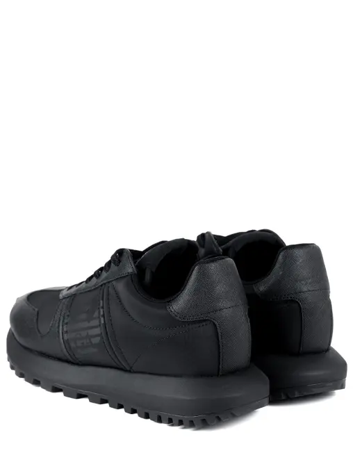 Кроссовки комбинированные EMPORIO ARMANI