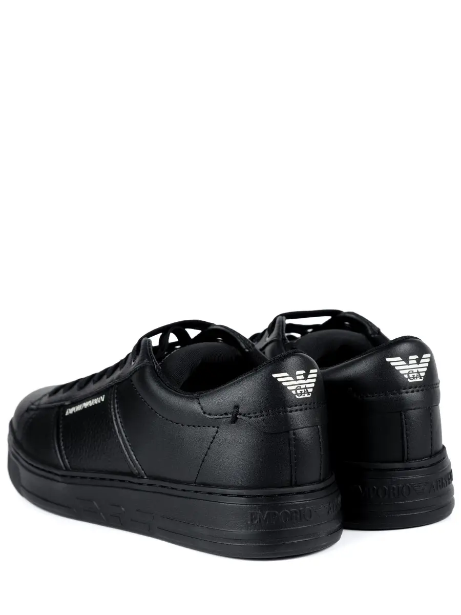 Кроссовки кожаные