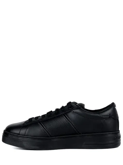 Кроссовки кожаные EMPORIO ARMANI