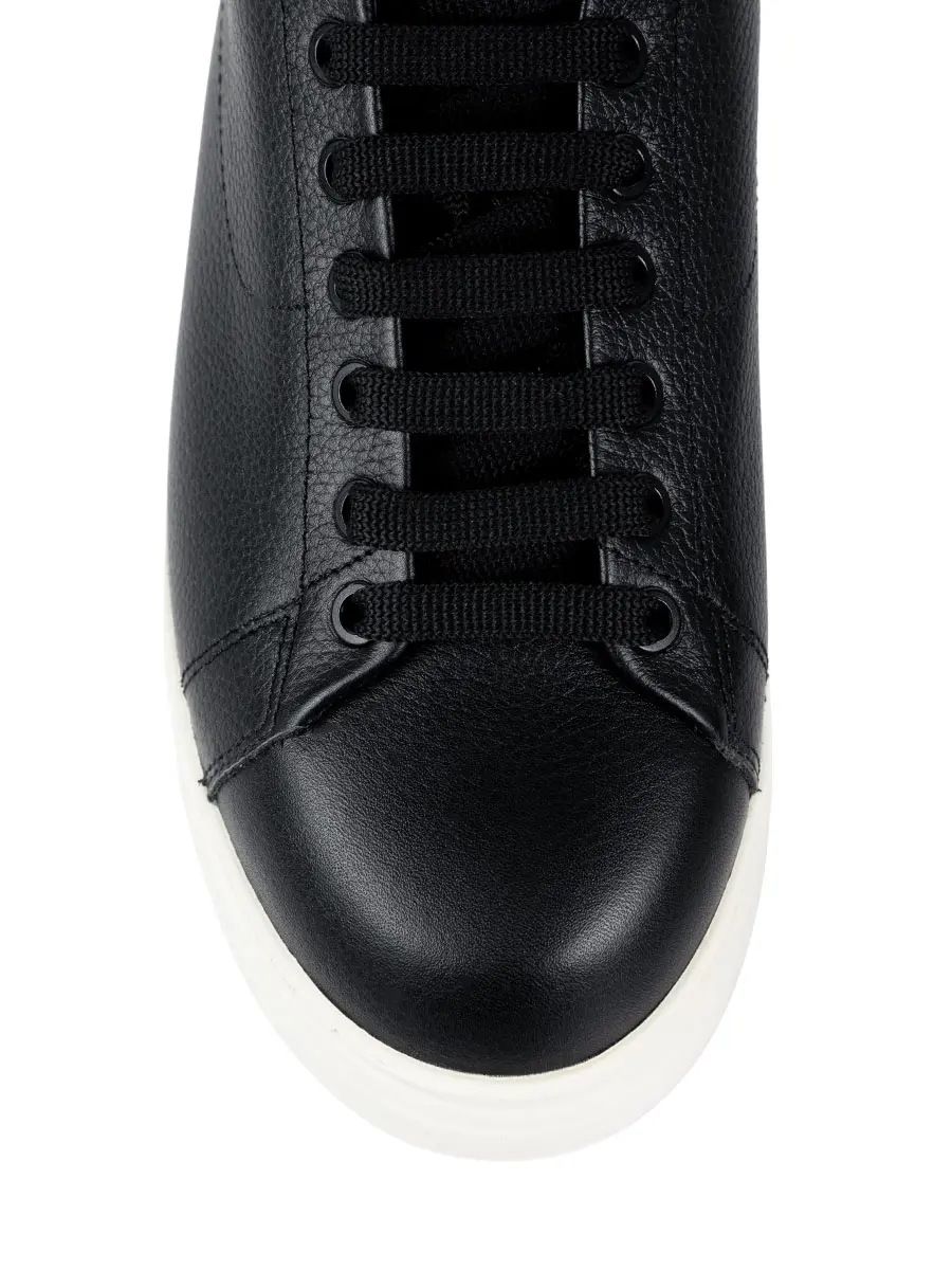 Кроссовки кожаные