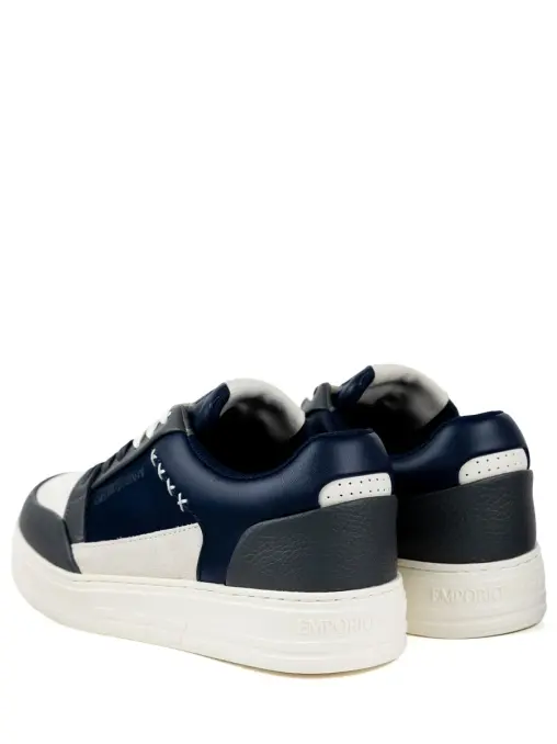 Кеды кожаные EMPORIO ARMANI