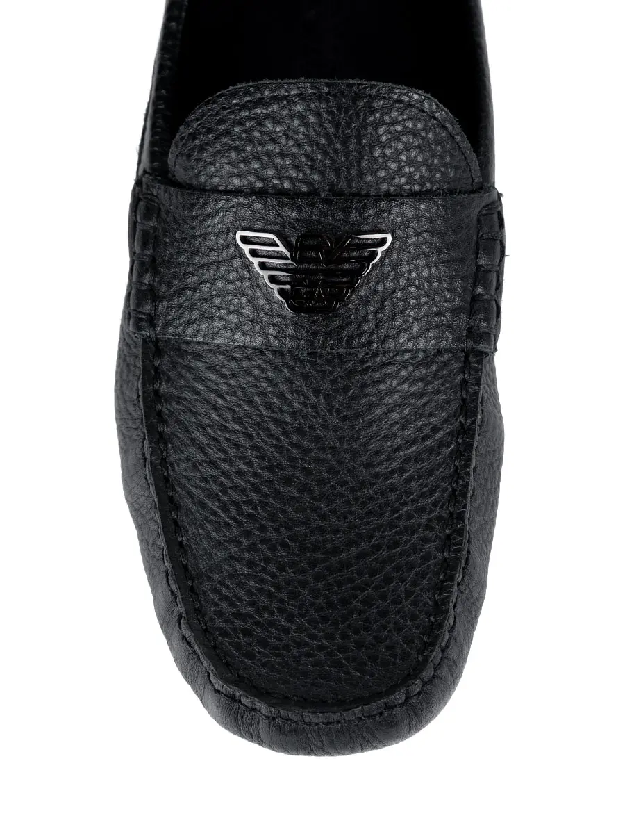 Мокасины кожаные