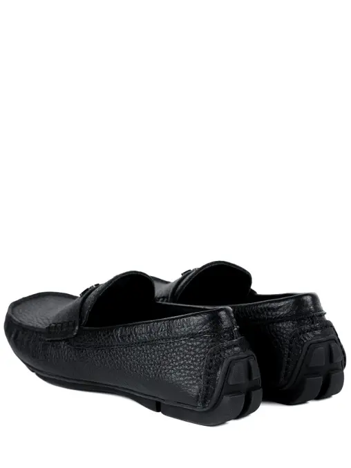 Мокасины кожаные EMPORIO ARMANI