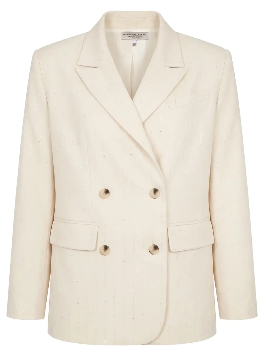 Пиджак с пайетками