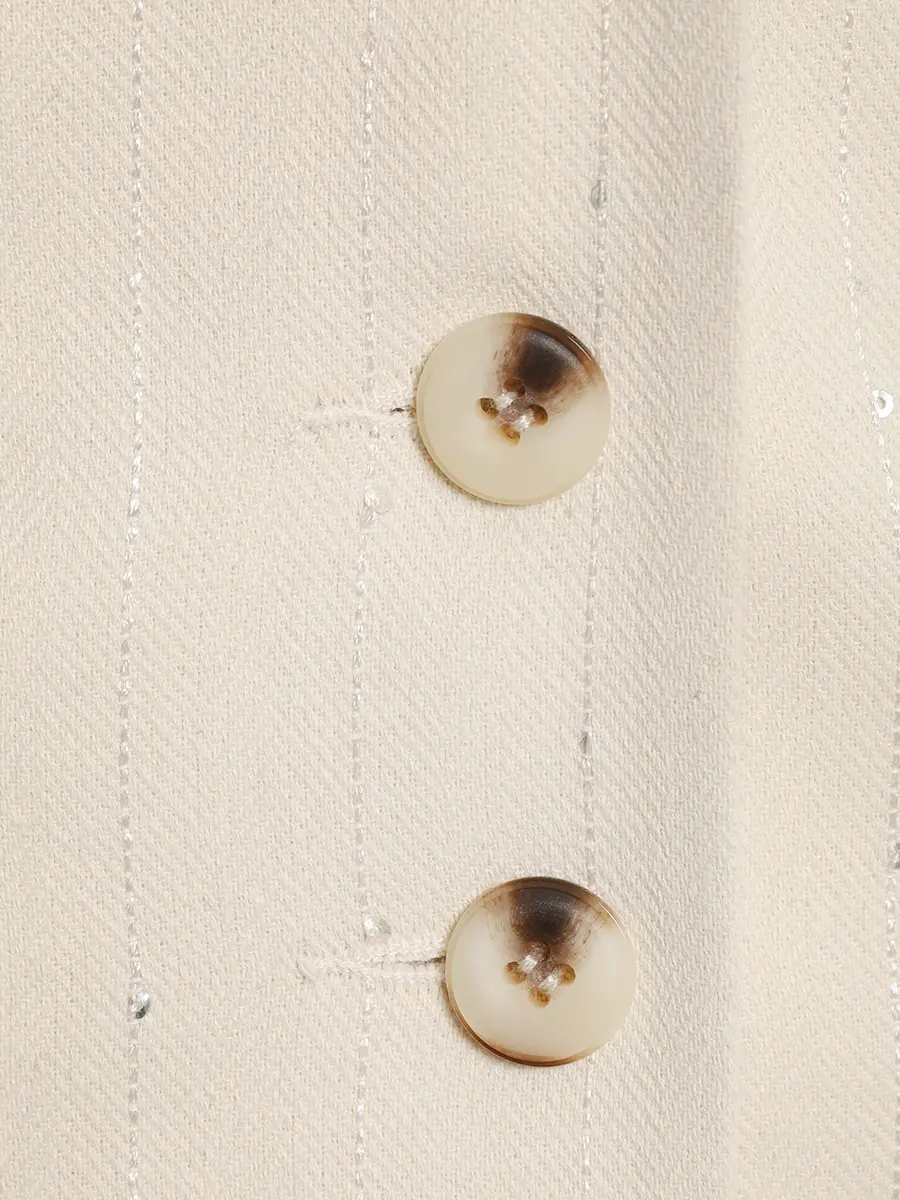 Жилет с пайетками