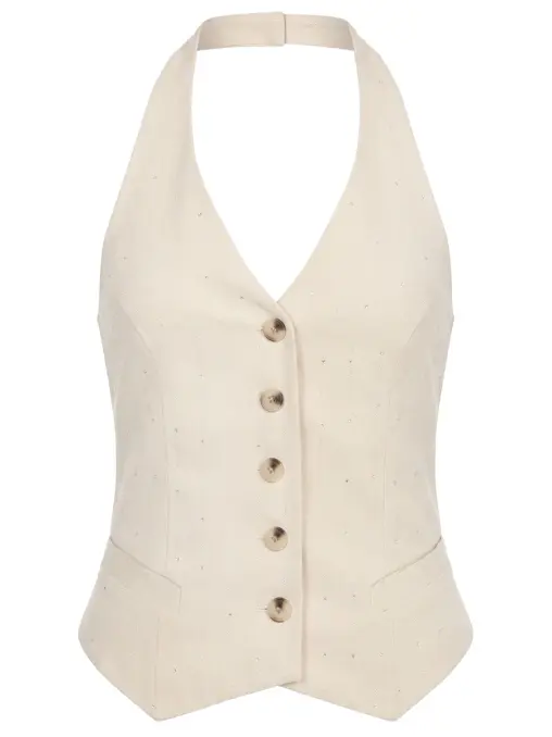 Жилет с пайетками MASHA UMANSKAYA