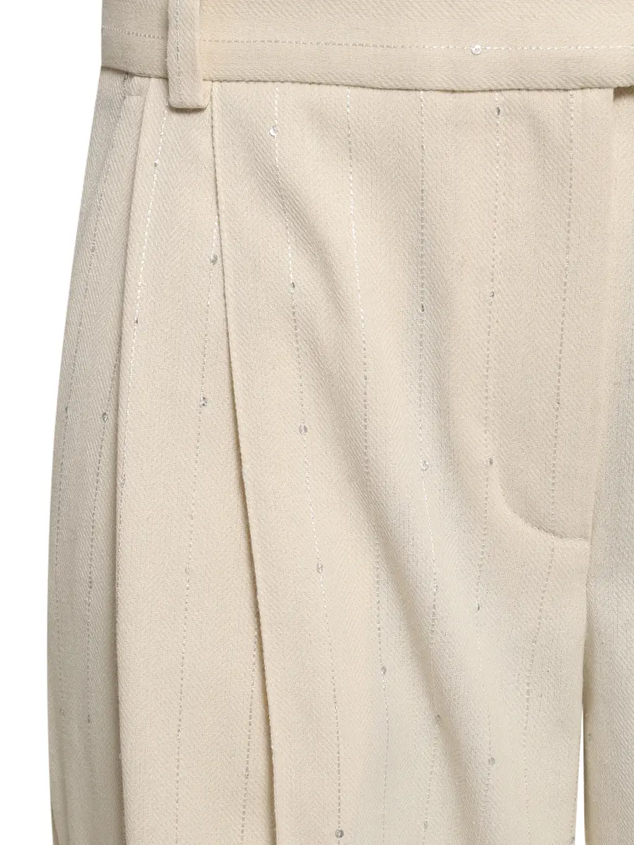 Брюки с пайетками