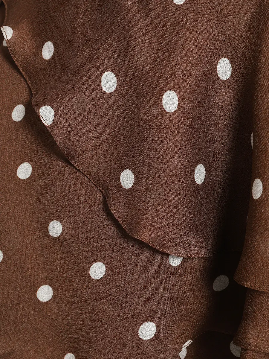 Платье из вискозы