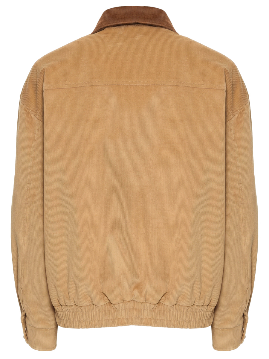 Бомбер вельветовый