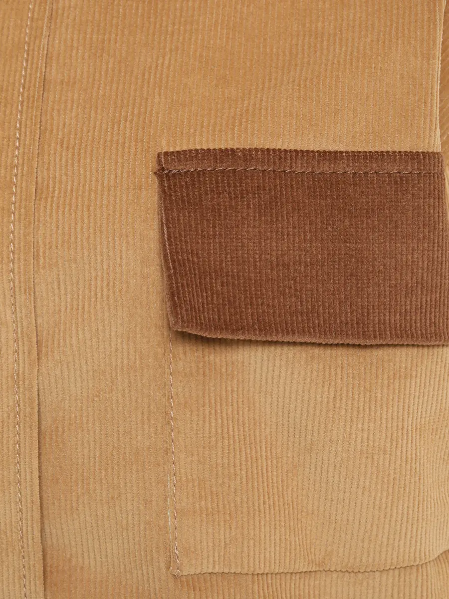 Бомбер вельветовый