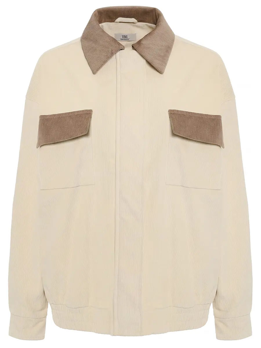 Бомбер вельветовый