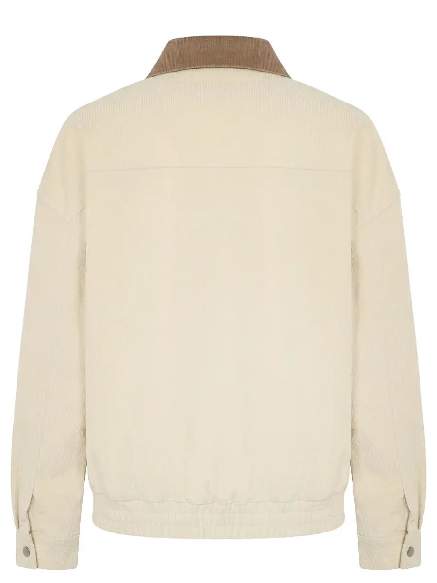 Бомбер вельветовый