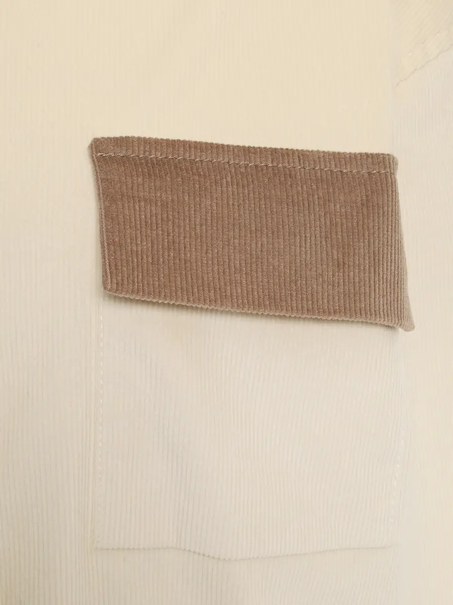 Бомбер вельветовый