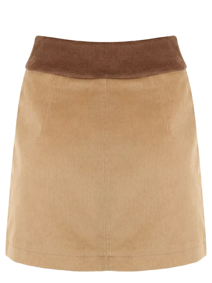 Юбка вельветовая