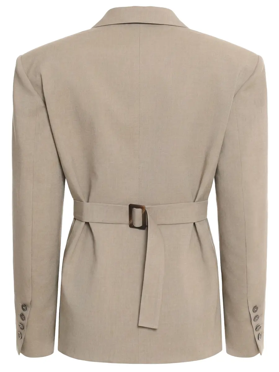 Жакет однотонный