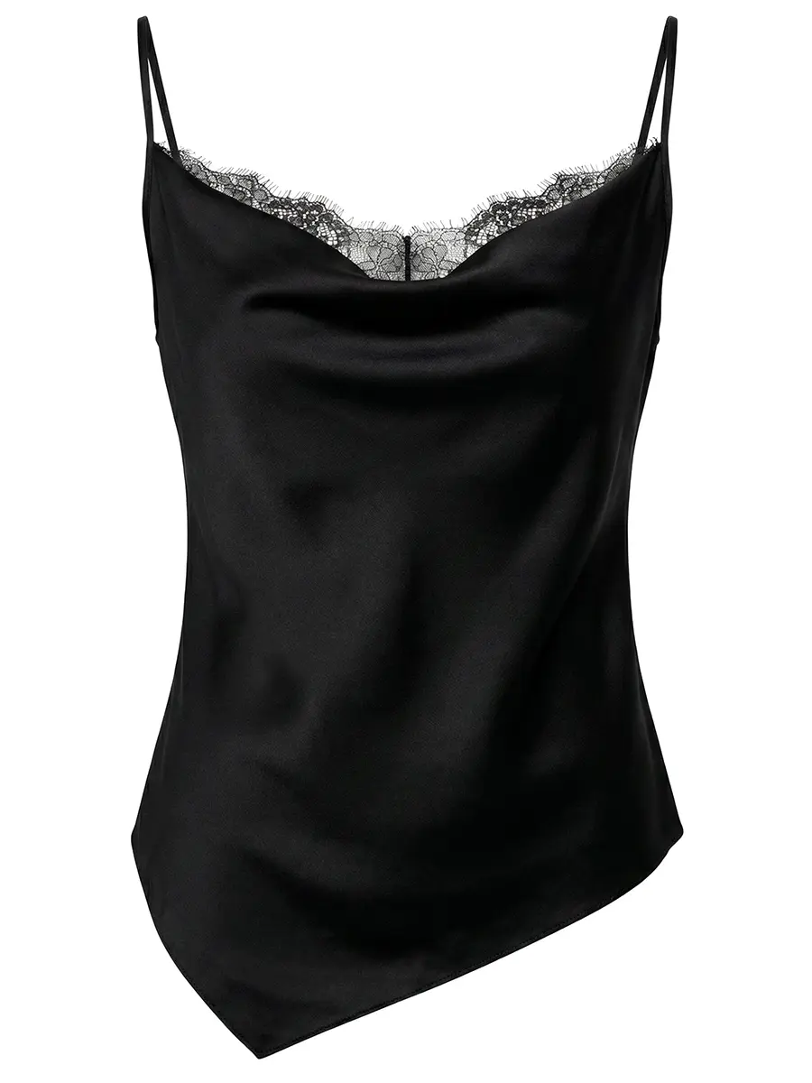 Топ с кружевом