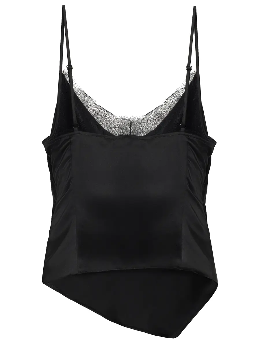 Топ с кружевом