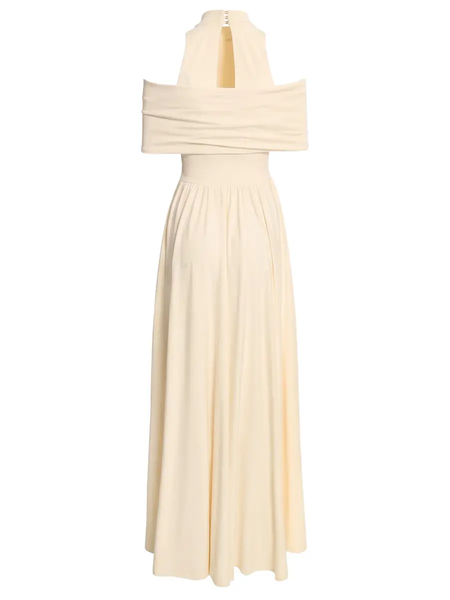 Платье однотонное