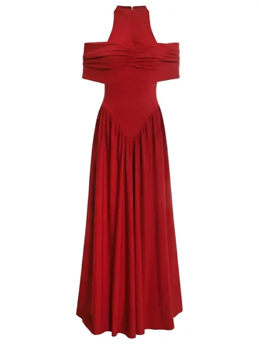 Платье однотонное VOMI