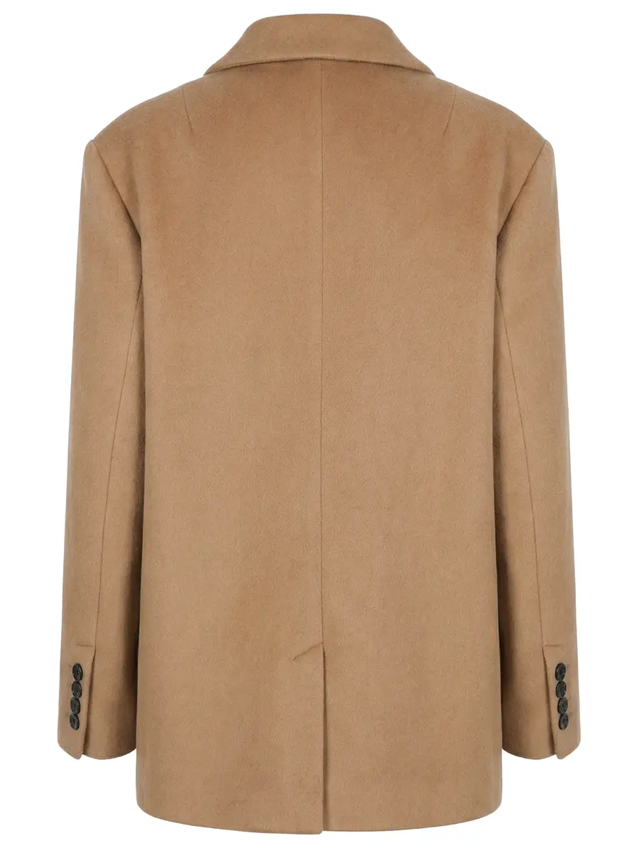 Полупальто шерстяное